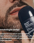 APOSTLE Reclaim Tinted Moisturizer for Men (1 Black River) - Niacinamide, Vitamin E, Squalane, Hyaluronic Acid, Tinted Face Moisturizer For Men. Hydrates, Evens Skin Tone, 1 Fl. Oz.