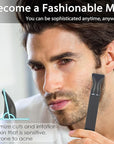 Nose Hair Trimmer for Men and Women, Painless 3 in 1 Men's Ear and Nose Hair Trimmers, 2025 USB-C Rechargeable Facial & Body Detail Hair Trimmer Clipper with High Speed and Dual-Edge Blades