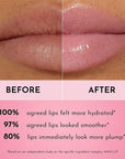 "LAWLESS Forget the Filler Lip Plumping Line-Smoothing Tinted Balm, Baby Doll, Pink, 0.09 Ounce"