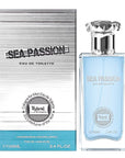Hybrid & Company Sea Passion Pour Homme Eau De Toilette Natural Spray Vaporisateur,3.4FL.OZ