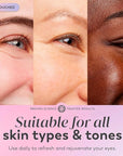 Olay Super Eye Serum - Vitamin C, Caffeine, Niacinamide, Amino Peptide, Aloe Vera - Brightens Dark Circles, Anti-Wrinkle, Anti-Aging, Brightening, Smooths Fine Lines, Firming, Hydrating, 0.45 Oz