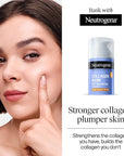 Neutrogena Collagen Bank Face Moisturizer with SPF 30 Sunscreen, Daily Anti-Aging Face & Neck Collagen Cream with Micro-Peptides and SPF, 2 fl. Oz & Trial Size Hydro Boost Facial Cleanser, 0.5oz