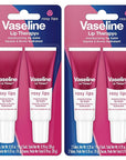 Vaseline Lip Therapy Rosy Lips Moisturizing Lip Balm - Twin Pack (2-Pack)