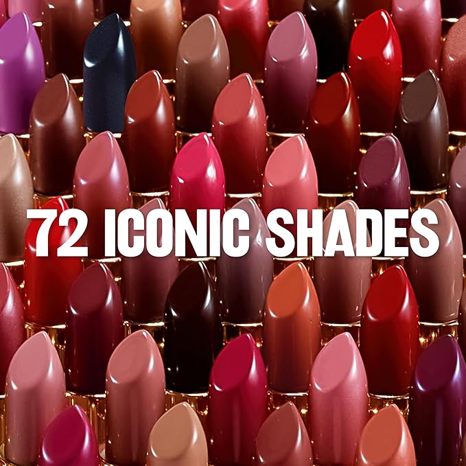 Revlon Super Lustrous Lipstick, Creamy Formula For Soft, Fuller-Looking Lips, Moisturized Feel, 440 Cherries in the Snow, 0.15 oz