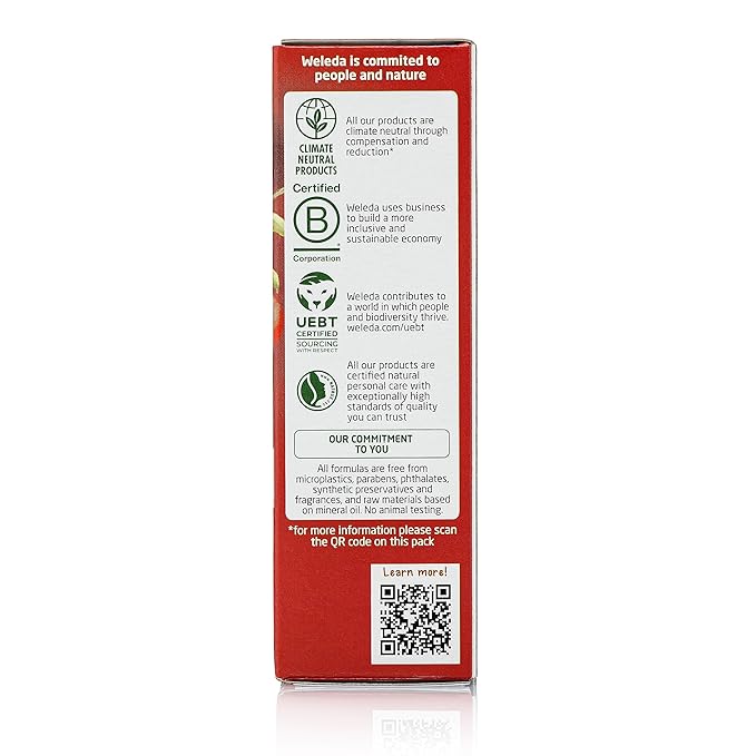 Weleda Face Care Plumping Serum, Plant Rich Serum with Peptides from Pomegranate and Maca Root