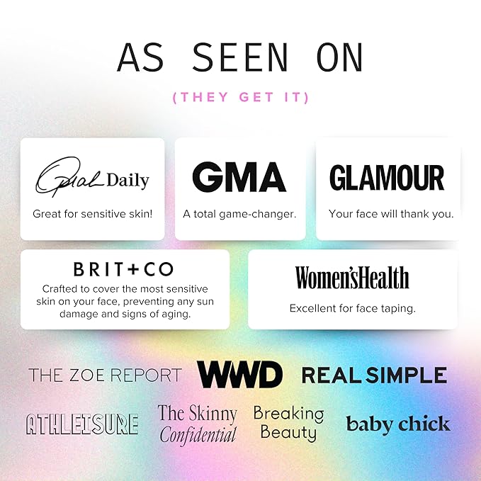 Sun Patch Hypoallergenic Sun-Screen Square Shaped Patches, 100% Silicone UPF-50 UV Protection, Reusable, 1 Pack/8 Squares, Sunkiss (Nude)