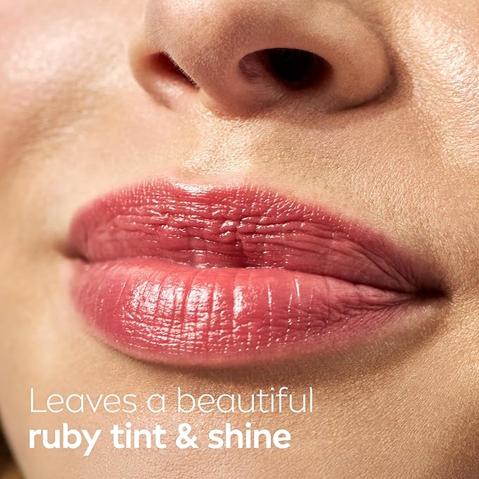 NIVEA Cherry Lip Care, Tinted Lip Balm with Shea Butter, Nourishing Oils and Vitamin C & E, 3-in-1 Moisture, Repair (for Dry Lips) and Color, 0.17 Oz Stick (Pack of 6)