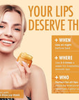 Lip Scrub with Mango Vanilla – Exfoliates, Hydrates & Repairs – Smooths, Softens & Revitalizes Dry Lips – Dermatologist Tested, Korean Skin Care – Clean Beauty, Cruelty-Free – 1 Pack