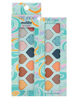 Pacifica Eyeshadow Palette – Malibu Mineral Eyeshadow, Blendable Neutral Shades with Velvet Matte, Shimmer & Metallic, Cocoa Butter Infused, Talc-Free, Vegan & Cruelty-Free, 0.24 oz (10 Shades)