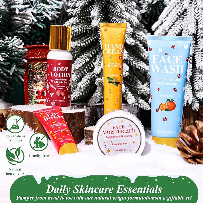 Beauty Advent Calendar 2025 for Adults Women & Teen Girls – 24 Days of Skincare, Bath & Body Gift Sets, Perfect Christmas Countdown Calendar & New Year Gifts Baskets for Girlfriend, Wife, Mom, Girls