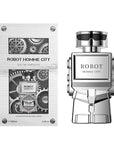 Hybrid & Company Robot Homme City For Men Eau De Parfum Vaporisateur Natural Spray 3.4 Fl Oz