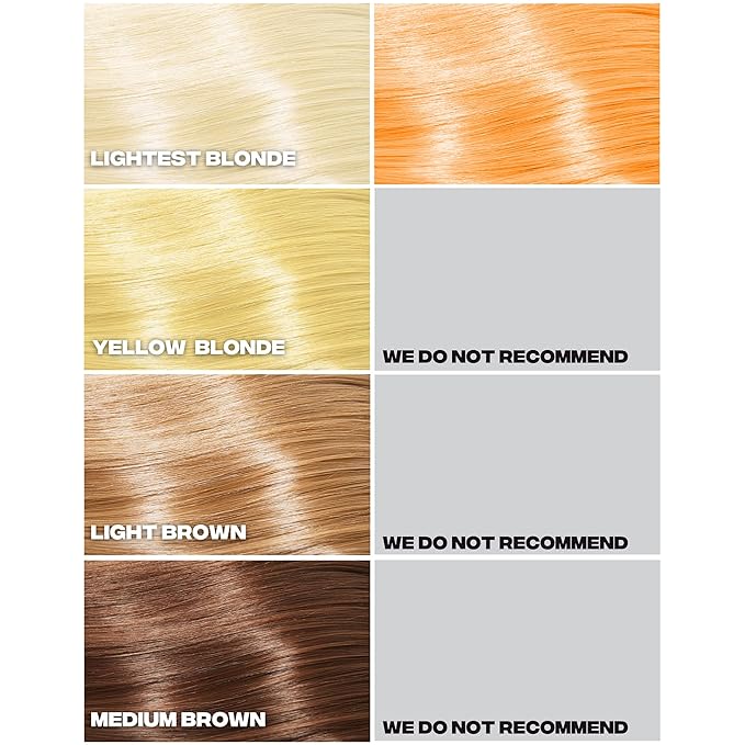 Good Dye Young Semi-Permanent Hair Color, Vegan and Cruelty-Free Peach Orange Hair Dye, Last up to 24 Washes, Non-Damaging Conditioning Hair Color (5FL OZ, Peach Fuzz)