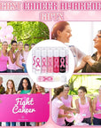 200 Pack Breast Cancer Awareness Accessories Gifts Bulk Lip Balms Favors Pink Ribbon Lip Balms Favors Breast Cancer Awareness Month Support Party Items Decorations for Women Men Survivors