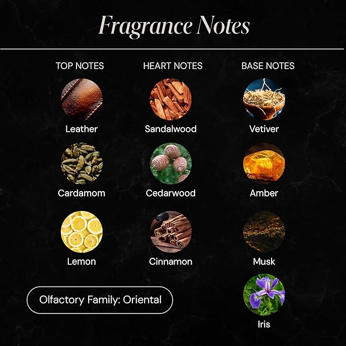 SCENTEMOTION My Way Diffuser Oil Inspired by The 1 Miami Beach Scent, Scent Diffuser Oil with Notes of Cardamom, Leather, Lemon & Iris, Aromatherapy Fragrance, Essential Oil Blend | 120ml, 4.05 fl oz