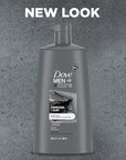 Dove Men+Care Men Shampoo For Healthy-Looking Hair Charcoal + Clay Naturally Derived Plant Based Cleansers 25.4 oz