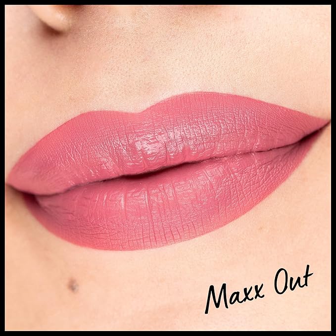 NYX PROFESSIONAL MAKEUP Lip Lingerie XXL Matte Liquid Lipstick - Maxx Out (Cool Toned Light Pink)