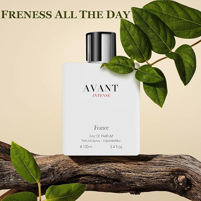 Men Cologne Set (3.4oz/100ml x 2PCS) Eau De Perfume Natural Spray Notes of Woody, Spicy, Citrus & Aromatic Long Lasting Fragrance for Daily Use (AvantI&BCIGold)