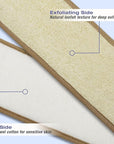 50 Inch Extra Long Exfoliating Natural Loofah Back Scrubber Loofah Sponge Back Scrubber for Shower for Men Women