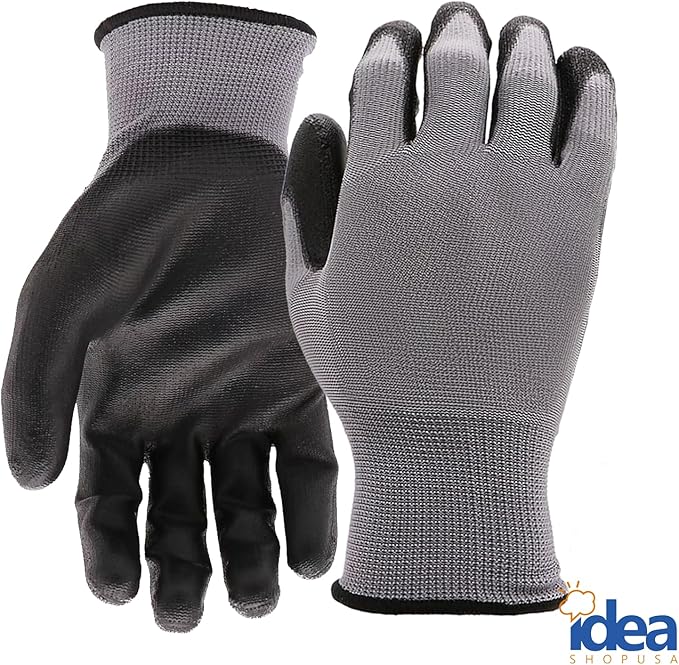 Idea Shop USA O’Keeffe Working Hands Cream 3.4oz + Work Gloves Bundle – Moisturizing Lotion for Dry, Cracked Hands with Protective Gloves for Gardening, Cleaning, DIY, and Everyday Hand Care