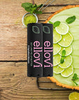 Ellovi Natural Lip Butter Lip Balm - Key Lime - Pure Enough to Eat - Made With Just 6 Vegan Ingredients - Moisturizing Lip Care for All Day Hydration (2-Pack)