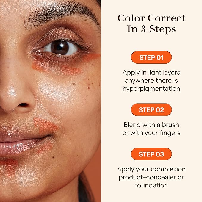 Live Tinted Huestick: All-over Color Corrector for Brighter, Balanced Skin, Works on Lips, Cheeks, And Eyes, Vitamins C+E Soothes, Heals & Nourishes Damaged Skin - Rise 3g / 0.1oz