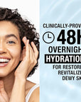 Neutrogena Hydro Boost Night Pressed Serum, Hyaluronic Acid Face Moisturizer for Normal to Extra Dry Skin, Delivers Overnight Hydration for Restored, Revitalized, Dewy Skin, 1.7 oz