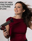 CHI Lava Brushless Motor Hair Dryer, Foldable Design, Faster, Quieter Drying, Reduces Frizz & Enhances Shine, Customizable Heat & Speed Settings
