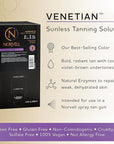 Norvell Premium Spray Tan Solution Venetian Gallon 128 fl oz – Professional Sunless Tanning Formula for Natural Bronze Glow, Streak Free, Fast Drying, Long Lasting Color