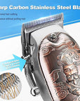 Suttik Hair Clippers and Trimmers Set for Men, Professional Cordless Barber Clippers for Hair Cutting, Beard Trimmer Hair Cutting Kit with T-Blade Close Cutting Trimmer