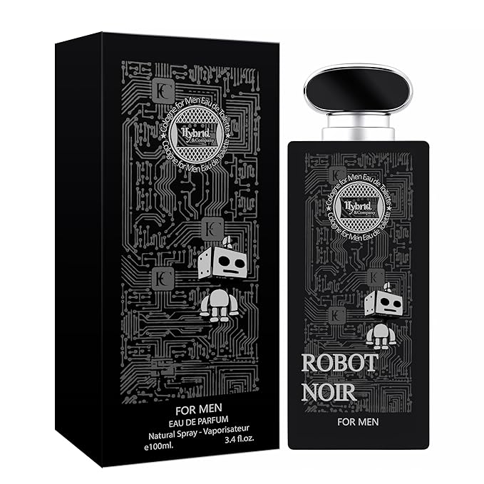 Hybrid & Company Robot Noir Eau De Toilette Natural Spray Vaporisateur 3.4 FL.OZ