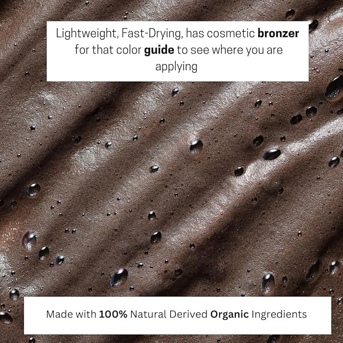 Chocolate Glaze Tanning Mousse | Easy Application & Instant Gratification | Dries Immediately Without Leaving You Sticky | Non-Scented, Streak Free (Dark)