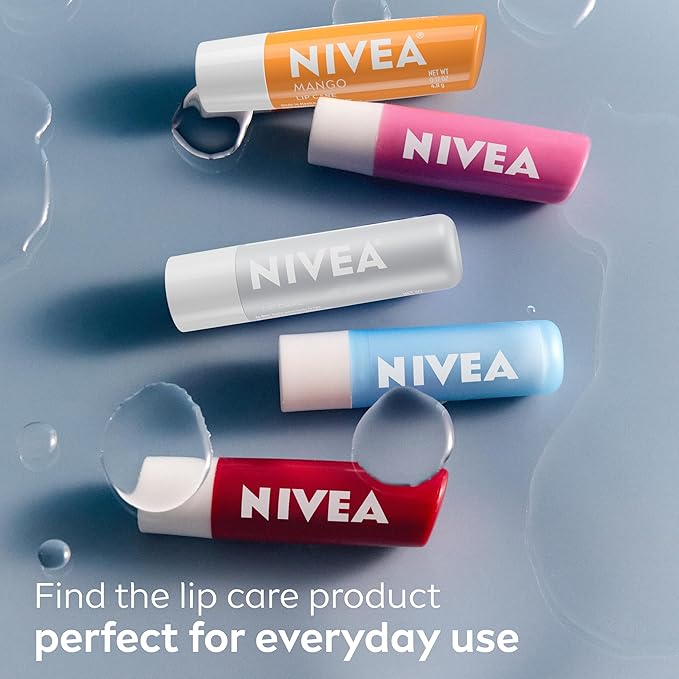 NIVEA Mango Lip Care, 0.17 oz,