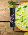 Ellovi Natural Lip Butter Lip Balm - Key Lime - Pure Enough to Eat - Made With Just 6 Vegan Ingredients - Moisturizing Lip Care for All Day Hydration