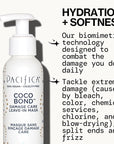 PACIFICA Beauty, Coco Bond Damage Care Leave-In Repair Mask Treatment, Dry & Damaged Hair from Bleach, Color, Chemical Services, Chlorine, & Heat, Coconut, Vegan