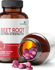 Futurebiotics Beet Root Extra Strength (Equivalent to 2000mg Beet Root per Serving from 500mg 4:1 Extract), Non-GMO, 120 Vegetarian Tablets