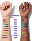Maydear Chameleon Lipstick, High Pigmented for Women Metallic Shine Lip Gloss, Full-Coverage Multichrome Long Lasting Rainbow Makeup, Blue Purple