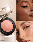 Milani Baked Blush, Powder Blush for Cheeks, Cruelty Free Makeup - Shape, Contour & Highlight Face for a Shimmery or Matte Finish -Luminoso