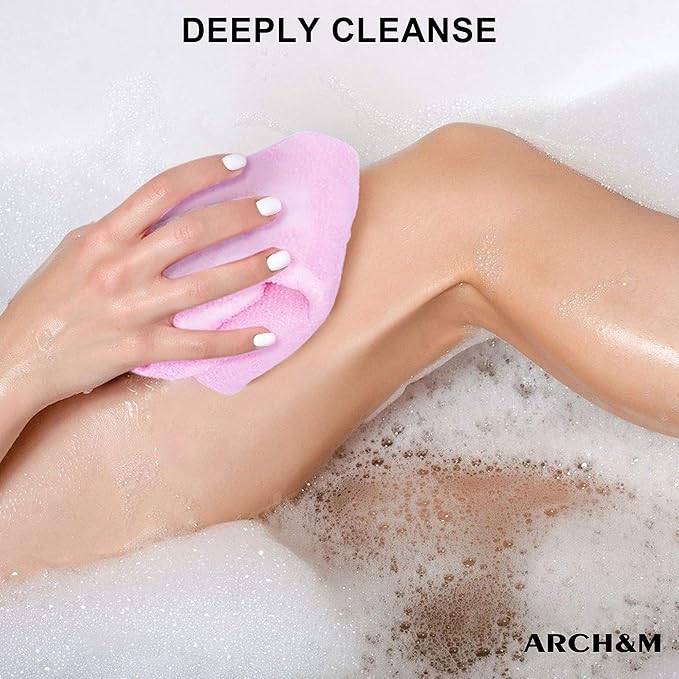 Arch&m exfoliating washcloth 12 pack