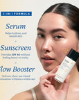 belif Dew Guard Vitamin C Glow Tint SPF 40 - Niacinamide, Hyaluronic Acid, Glow Booster + Serum + UVA/UVB Protection, Korean Tinted Mositurizer, 1.69 fl. oz