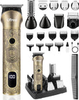 Ufree Beard Trimmer for Men, Electric Razor Shaver, Cordless Hair Clipper Shaving Kit for Mustache Body Nose Ear Hair Facial, Adjustable Beard Grooming Kit Birthday Gifts for Men