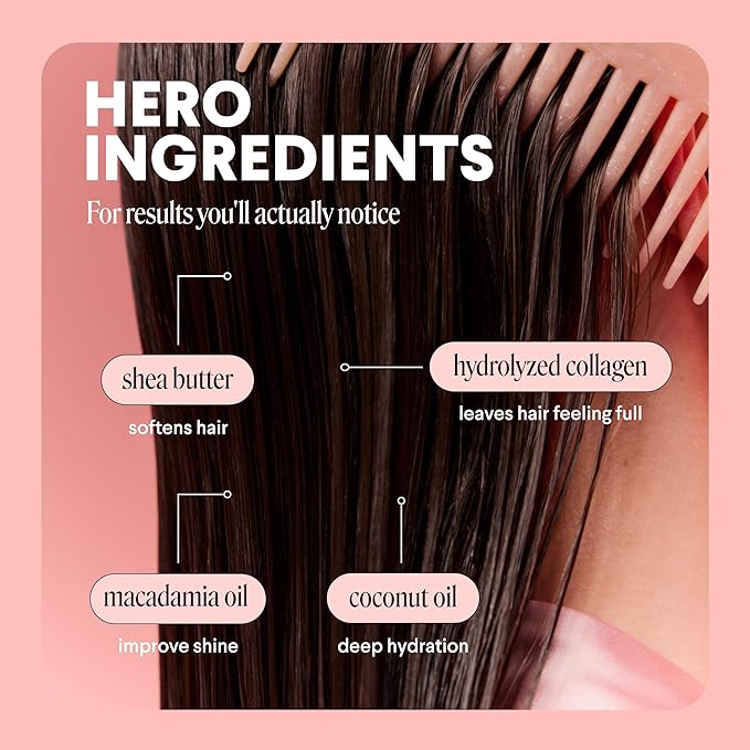MONDAY HAIRCARE VOLUME Shampoo with Hydrolyzed Collagen & Macadamia Oil for Thin, Fine & Flat Hair 354 mL