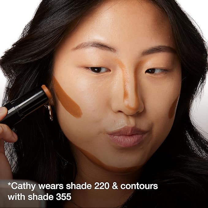 Maybelline Fit Me Shine-Free + Balance Foundation Stick, Multi-Use Face Makeup and Contour Stick For Natural, Matte Coverage, Toffee, 1 Count
