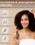 Ella & Eden Organic Rosemary Oil for Hair - 100% Pure, Steam-Distilled, Hexane-Free | Essential Oil for Skin Aromatherapy | Glass Bottle - 4 Oz