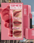 MAYBELLINE Super Stay Teddy Lip Tint, Long Lasting Matte Lipstick For Up To 12HR Wear, Wild At Heart, 1 Count