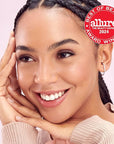 KISS The New Natural, False Eyelashes, 'Pearl Earring', 12 mm, Includes 4 Pairs Of Lashes, Contact Lens Friendly, Easy to Apply, Reusable Strip Lashes