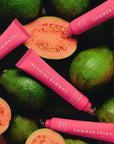 Summer Fridays Tinted Lip Butter Balm - Conditioning Vegan Lip Balm for Instant Moisture, Shine & Hydration - Sheer-Tinted, Soothing Skincare - Pink Guava (.5 Oz)