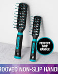 Conair Styling Essentials Brush Set, Full-Size and Mid-Size Vent, Value Pack