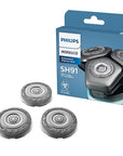 Philips Norelco Genuine SH91/52 Replacement Shaving Heads Compatible with Norelco Shaver Series S9000 and 9000 Prestige, Latest Version for Refreshed SH90/70, SH98/70, and SH98/80