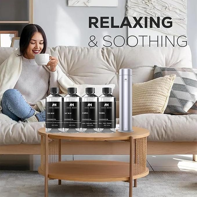 Hotel Scents Diffuser Oil Mantasha 500ml – Inspired by Sauvage Eau de Parfum – Bergamot, Pepper & Geranium – Luxury Scent Refill for Home – Essential Oil for Waterless & Ultrasonic Diffuser