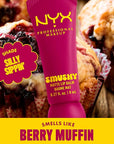 NYX PROFESSIONAL MAKEUP Smushy Matte Lip Balm, Tinted Lip Moisturizer with Soft, Matte Finish - Silly Sippin' (Deep Purple)